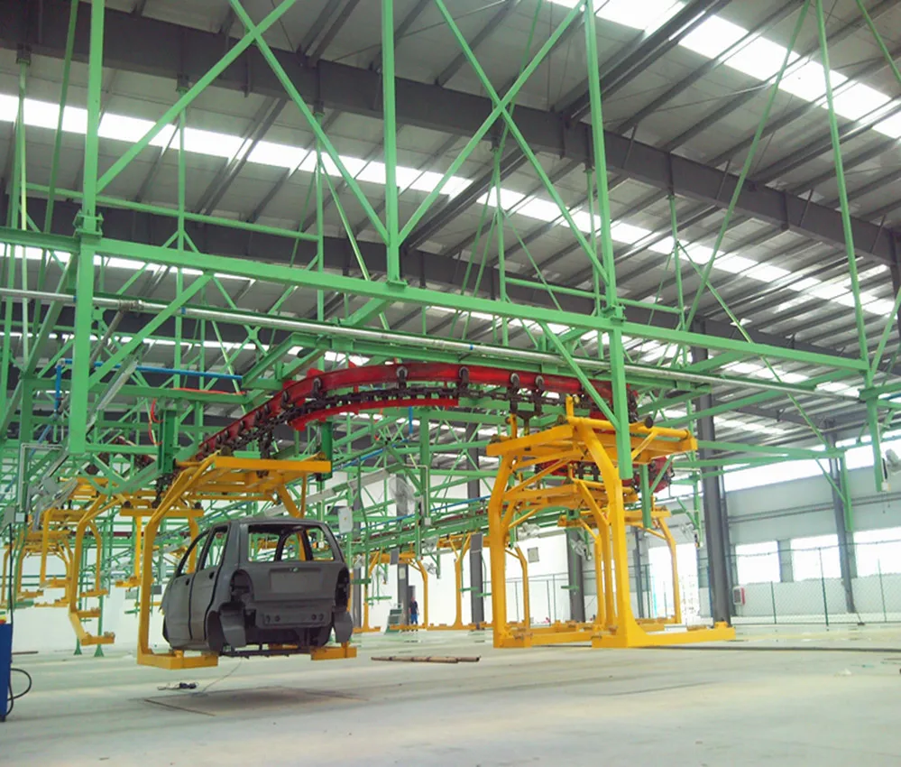 Overhead conveyor line for Car  SUV Sedan assembly line