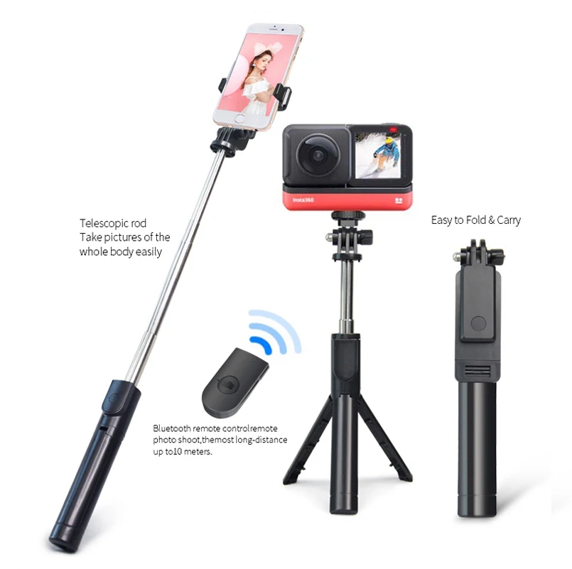 
2021 Lazy Phone Holder Selfie Stick Stabilizer Foldable Stand Flexible Selfie Stick Phone Selfie Stick Tripod 