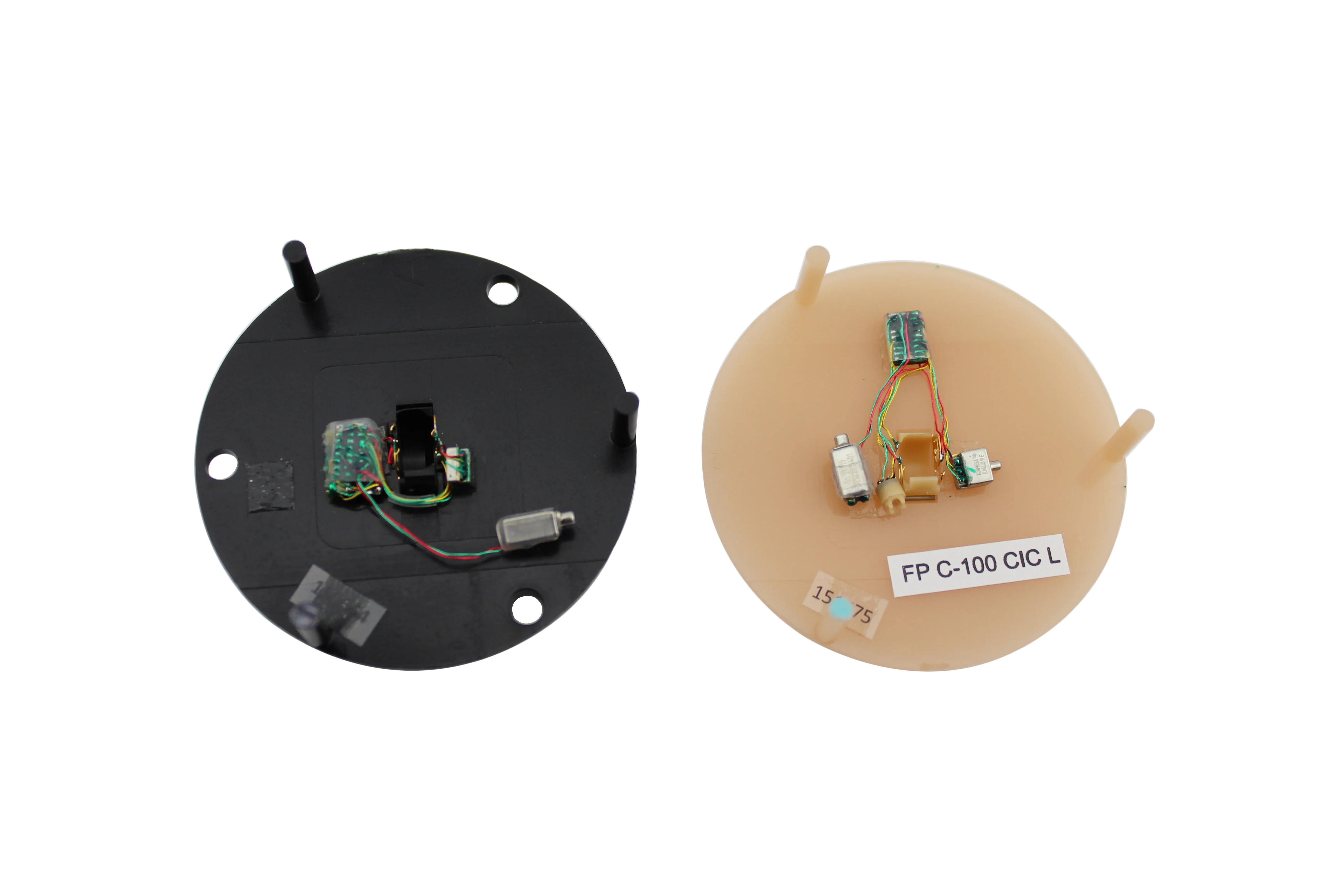 Customized Hearing Aids Faceplate CIC ITC ITE Hearing Aid Faceplate Kits with Manual Volume Control Hearing Aid Plate