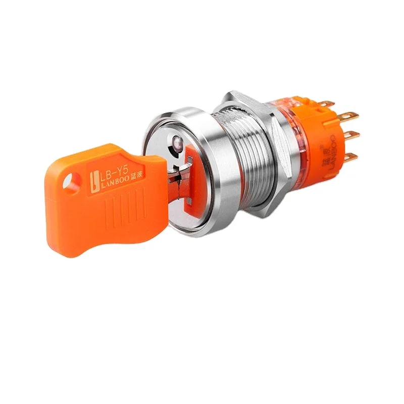 guangzhou factory direct sale Industrial patent key for Industrial door lock 19-22Y5