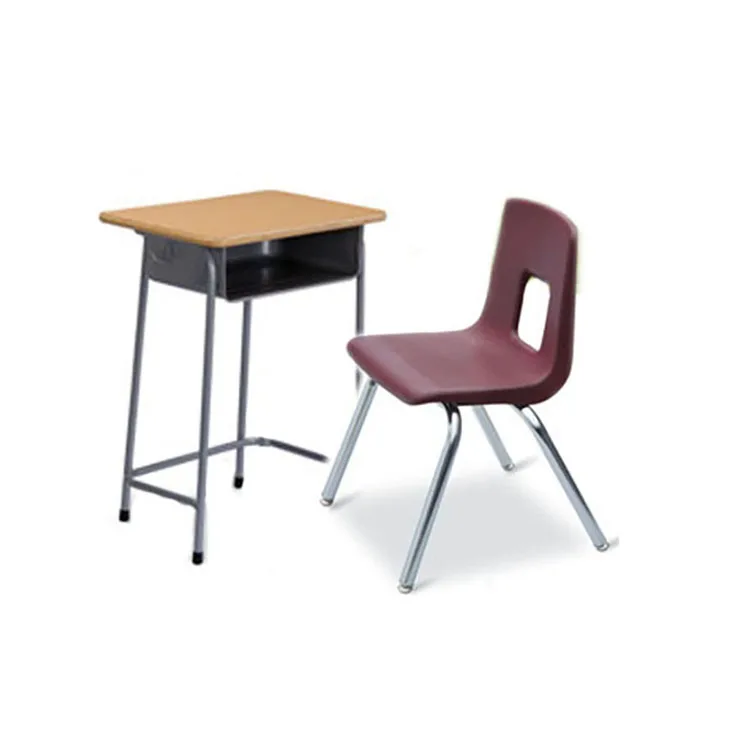 Factory Sale Ergonomic Study 4 Leg Plastic Stacking School Chair