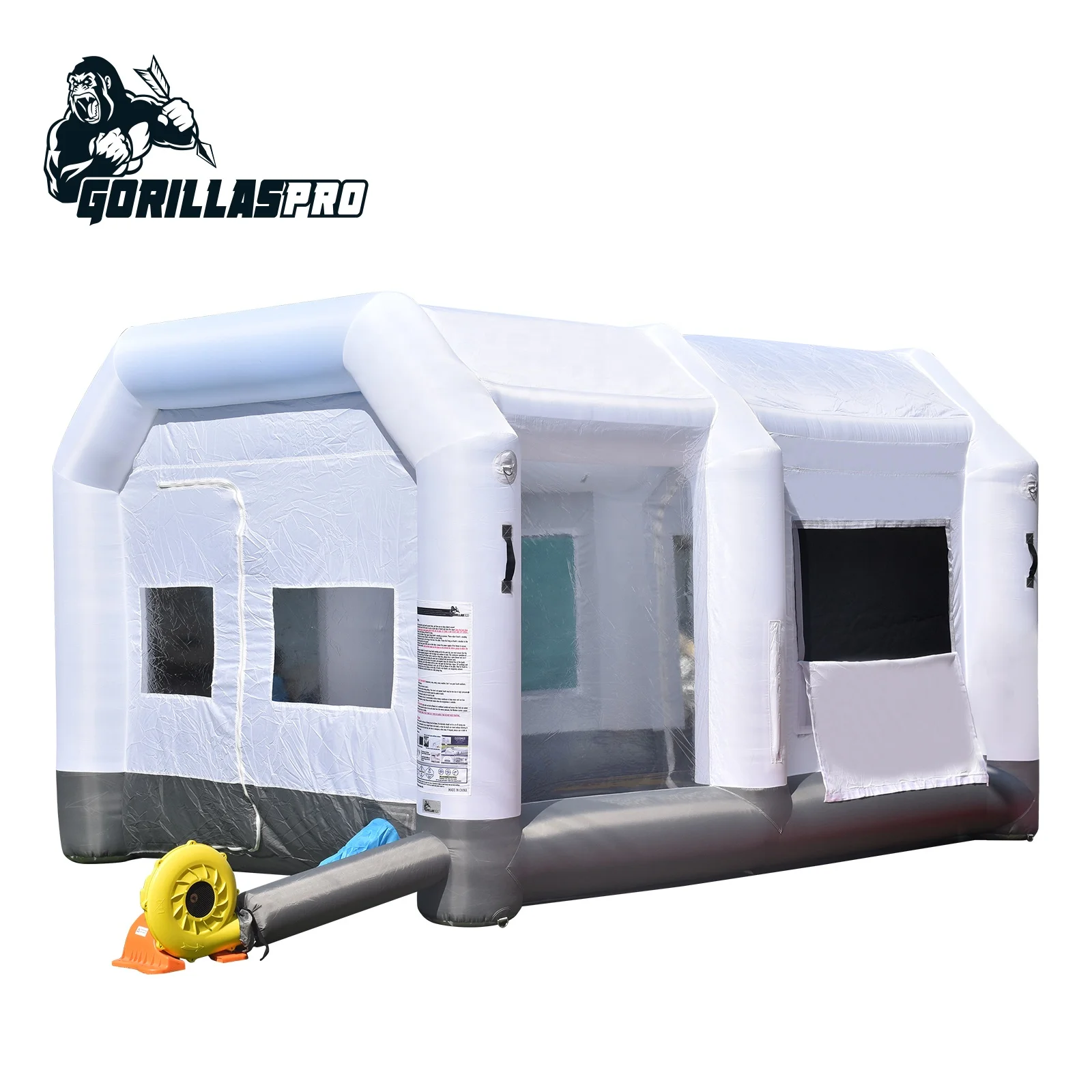 GORILLASPRO Paint Booth Inflatable Spray Car Inflatable Paint Booth