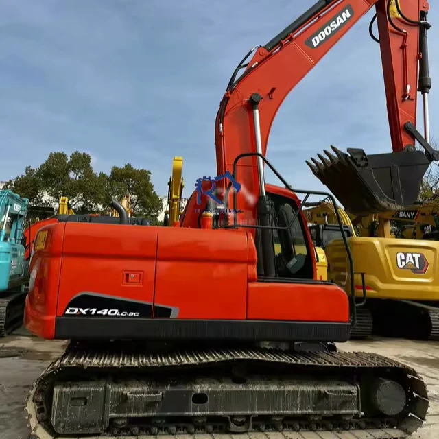 RuiLan Small Machinery Used Excavators Korea Original Brand Backhoe Earth-moving Equipment