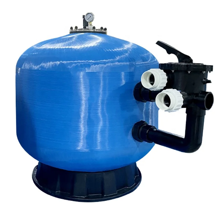 2023 Hot sale side mount top sand filter for swimming pool