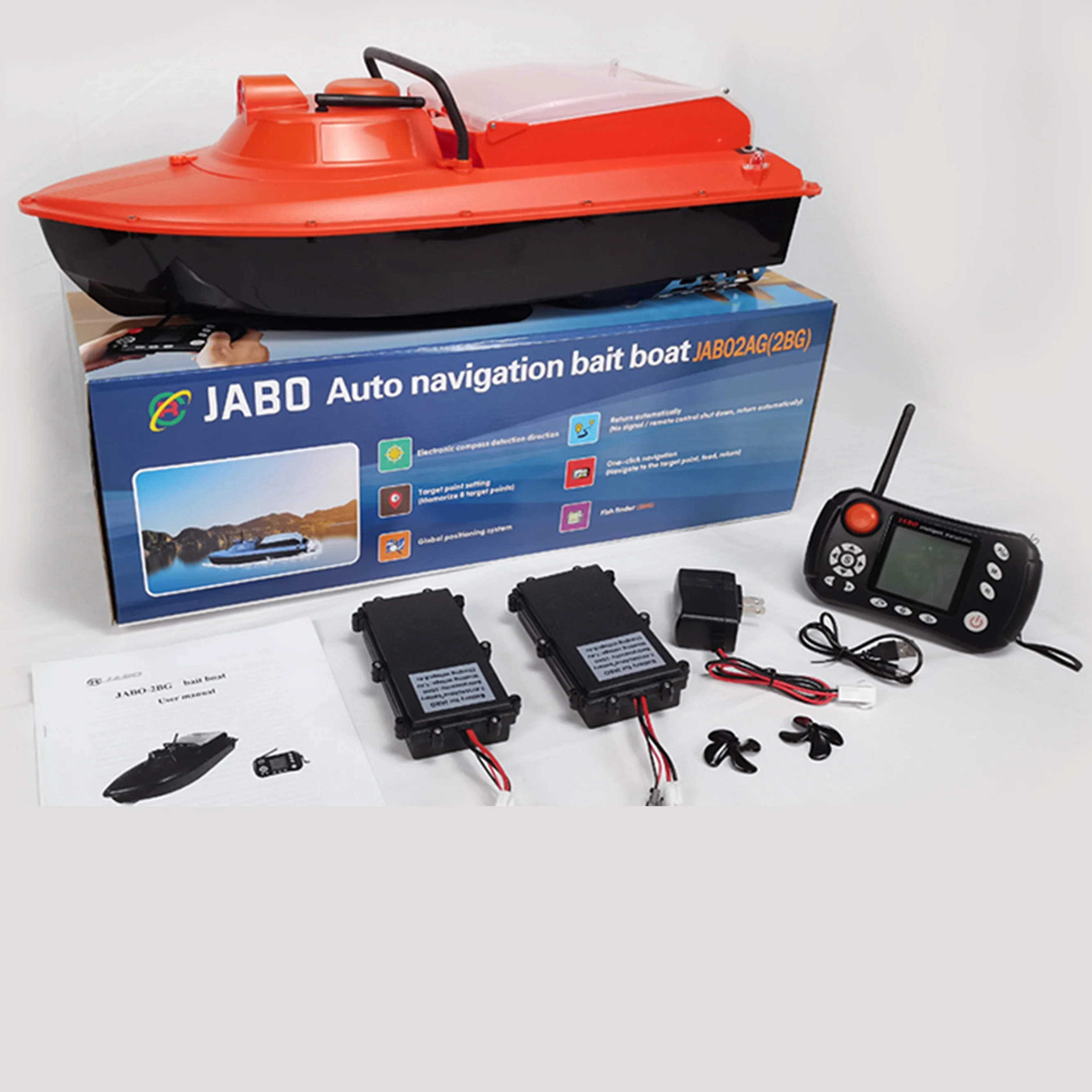 Wireless Control Carp Fishing 500m Rc Fish Finder Bait Baot Jabo2