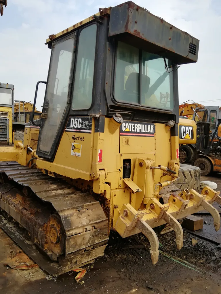 Б/у оригинальный сделано в Японии бульдозер cat D5c