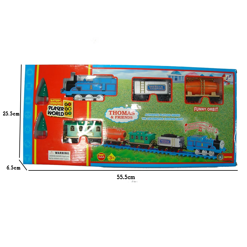 
2020 wholesale Thomas plastic train electric intelligent assembled track toy 