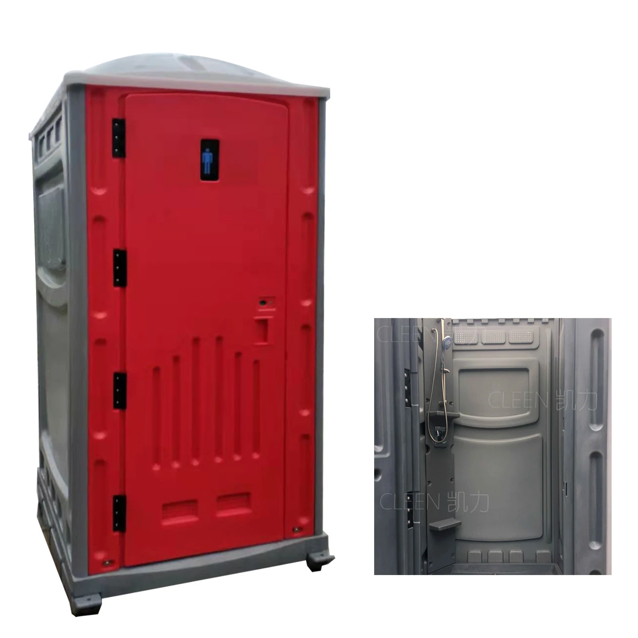 China mobil toilet with shower plastic portable toilet movable low price plastic garden shed