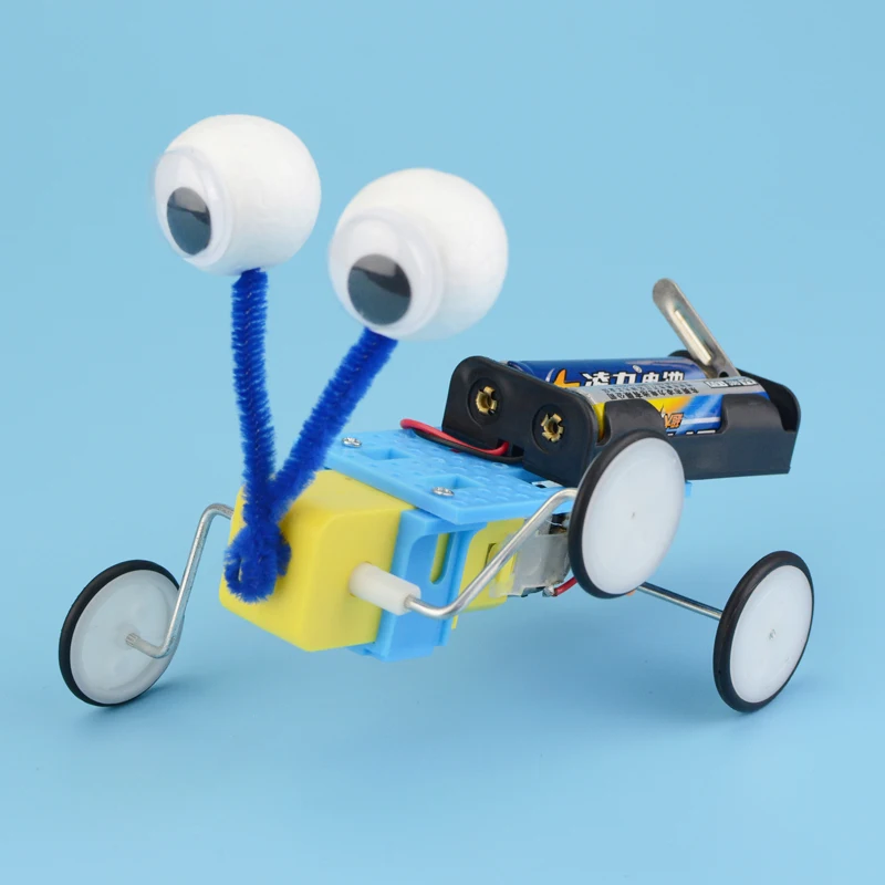 DIY Crawler Robot Creative Electric Robot Educational Toys Stem Science Kit
