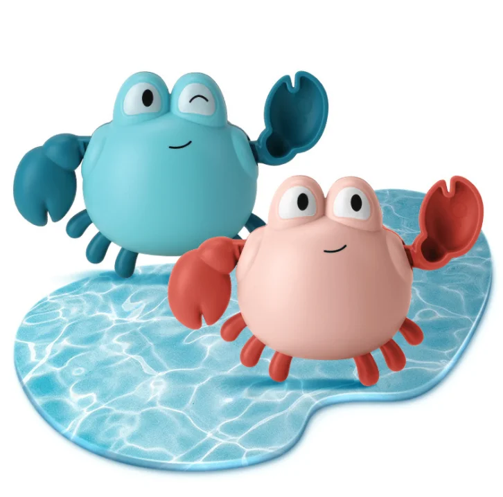 Baby Bath Toys Cute Cartoon Crab Animal Classic Toddler Water Toy Wholesale Price