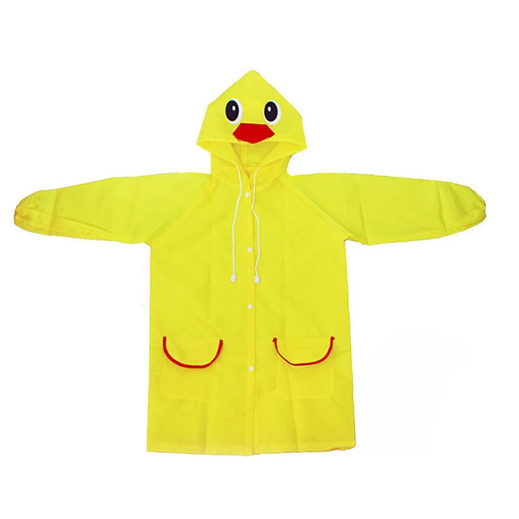 
RAINWEAR Waterproof Kids Raincoat for Children School Gift Reusable Custom Children Rain Coat Raincoat Custom Logo Printing 