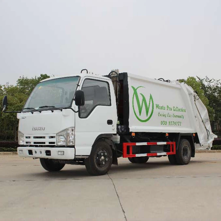 Japan 1suzu New 4*2 3 Ton Garbage Truck for City Cleaning for Waste Collection