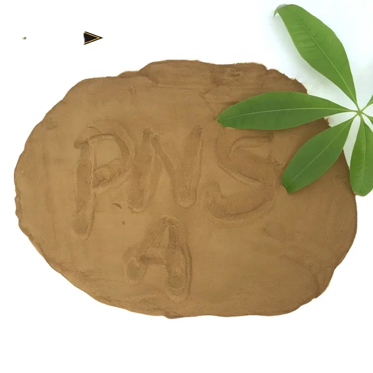 high performance ligte brown sodium salt of poly-naphthalene sulfonate formaldehyde snf-24%