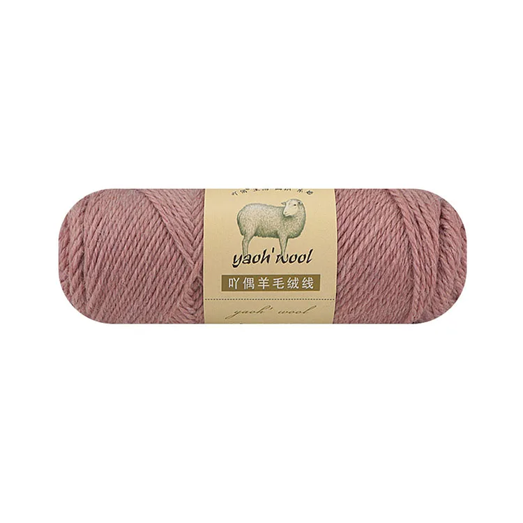 Best Selling Wool Crochet Hat Scarf Needle Thread Worsted Hand Knitting Thread