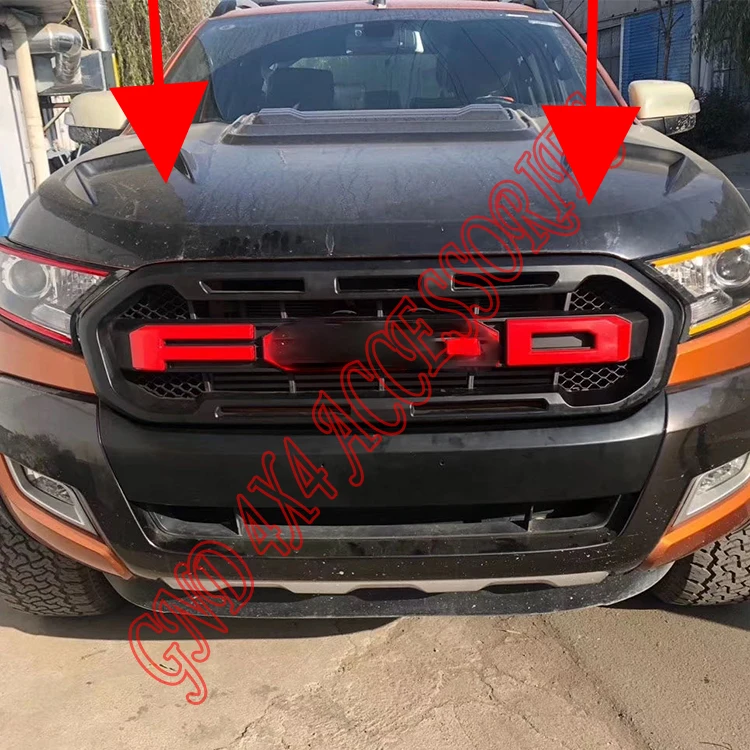 
Steel material Ranger 2012 t6 2019 front engine hoods 