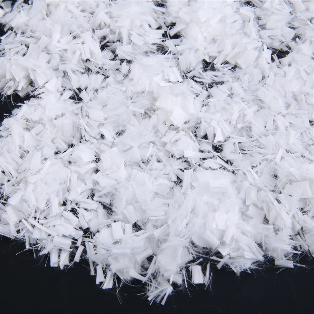 Professional Manufacturer Supply Polyester Staple Fiber Competitive Price PET Concrete Fiber