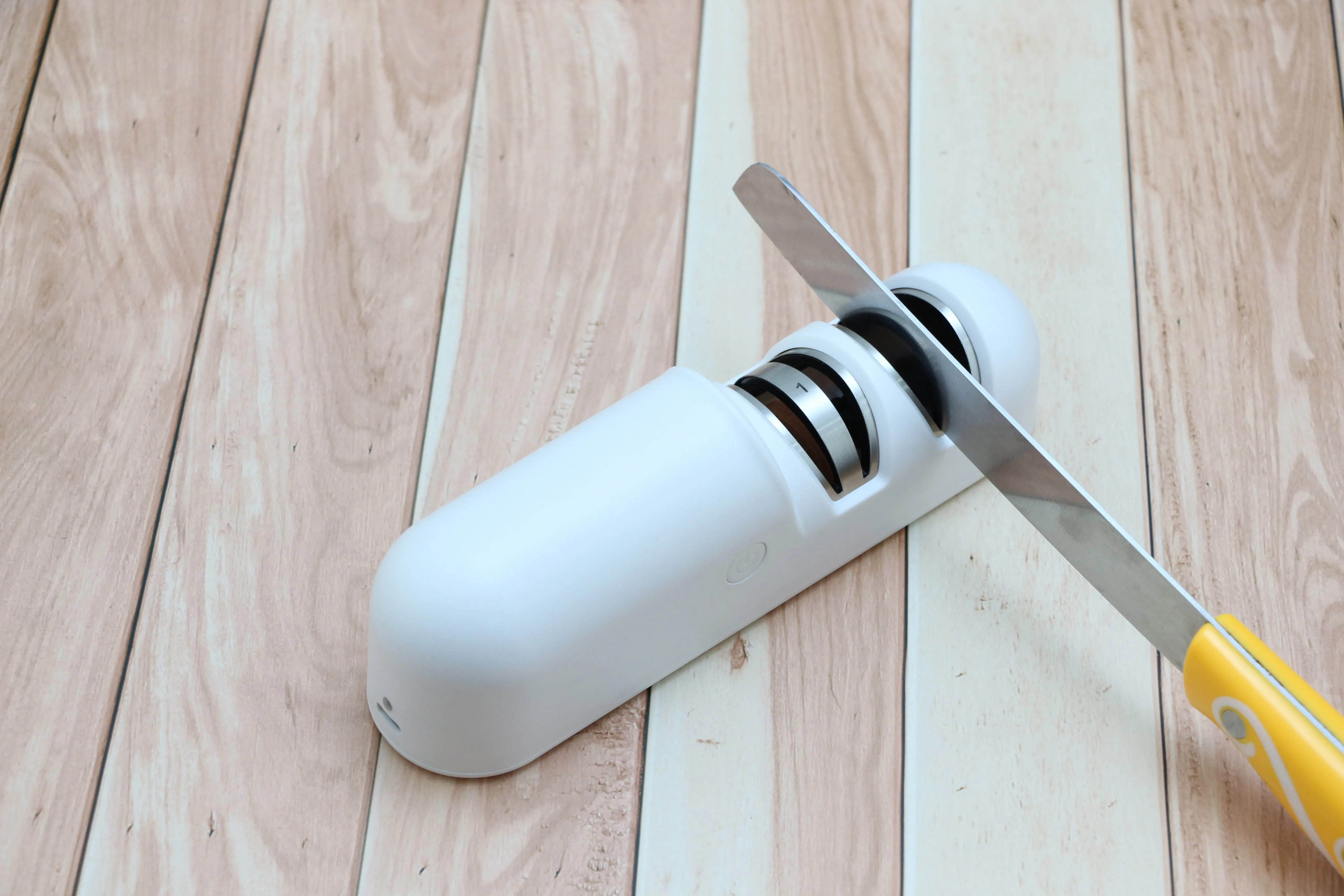 New Design Electric Knife Sharpener 2 Stages for Helps Repair Restore Polish Knife with usb