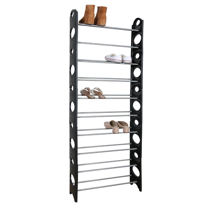 Modern Metal Furniture Storage Organizer 10 Tier Shoe Rack Wholesale