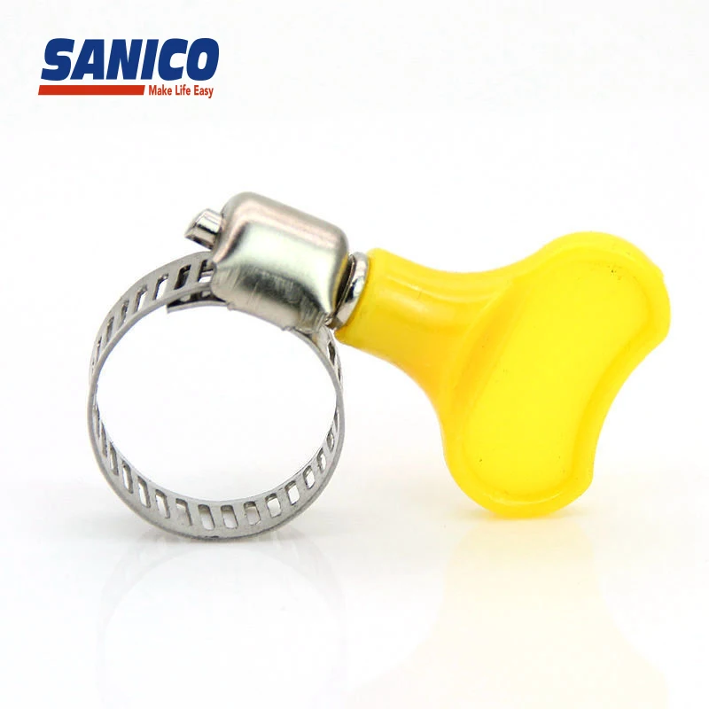 Adjustable Small Stainless Steel Hose Clamps For Tube Fastening Flexible Clip
