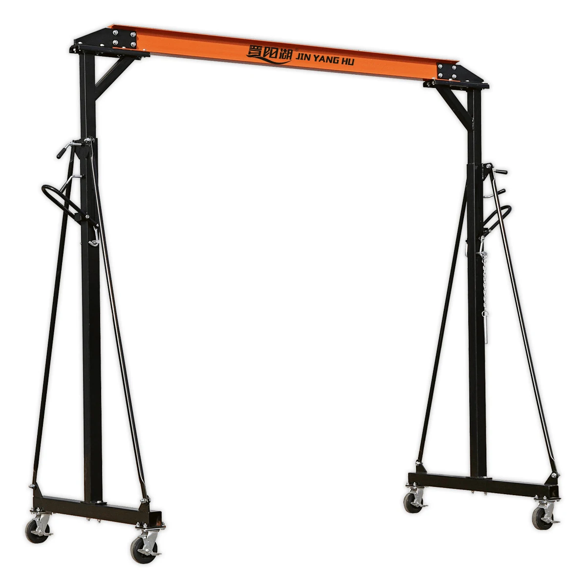 Portable moving gantry crane