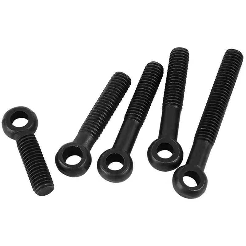 M4 M5 M6 M8-M24 stainless steel sheep eye thread screw closed hook ring screw eye bolt