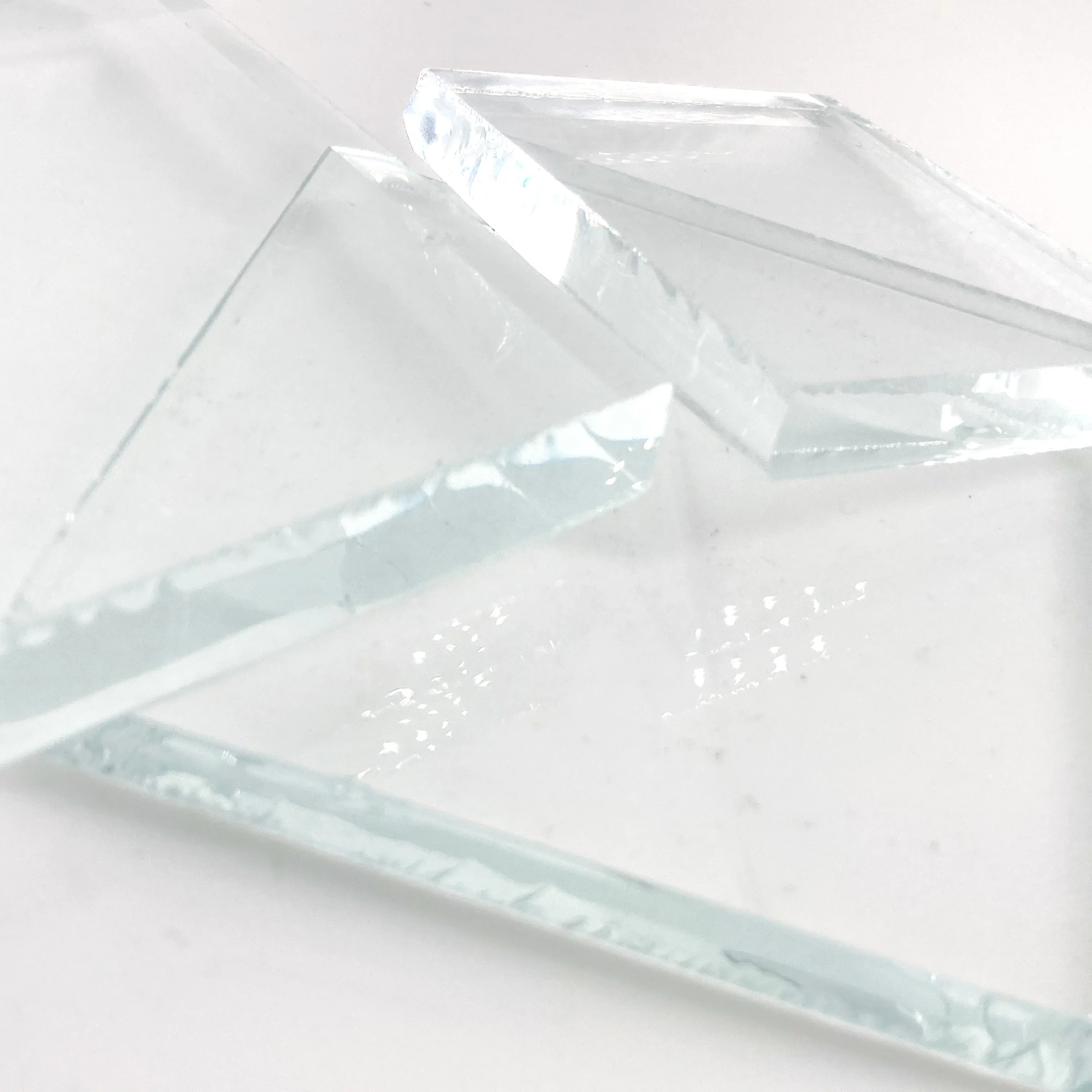 High Transmittance Super Clear Crystal Tempered Glass 1mm 99% Low Iron Super White Transparent Float Glass