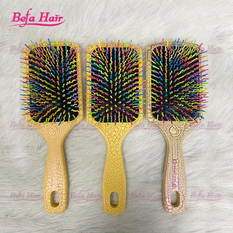 Wholesale Price Wooden Massage Comb Hairbrush Acetate Wide Tooth Comb Airbag Comb
