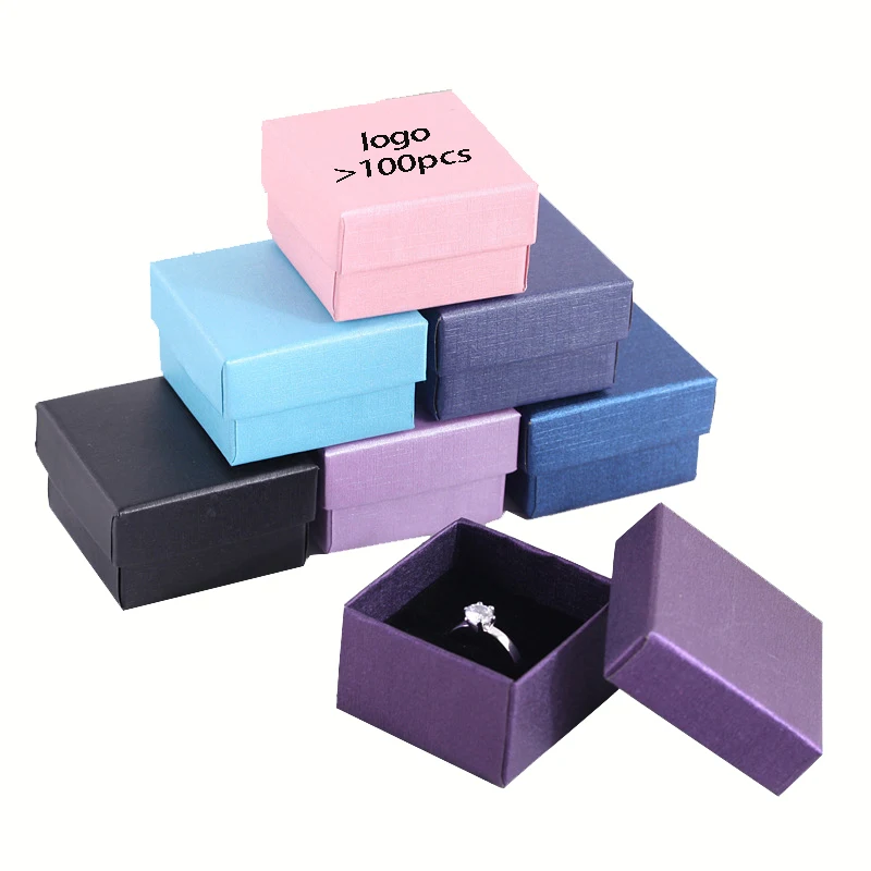wholesale paper ribbon necklace jewelry box with bow