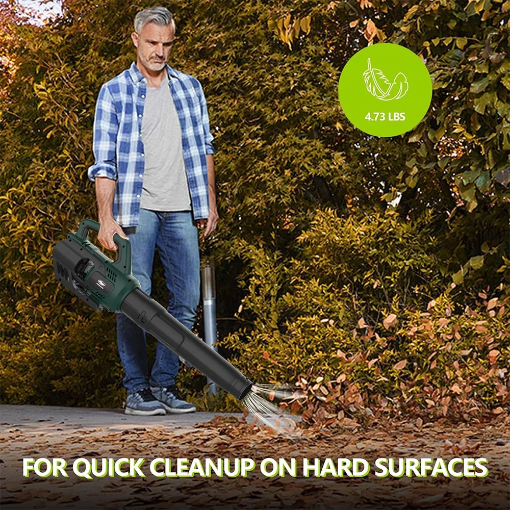 Hailian High Life 8.0Ah Lithium 20V Electric Silent Leaf Blower