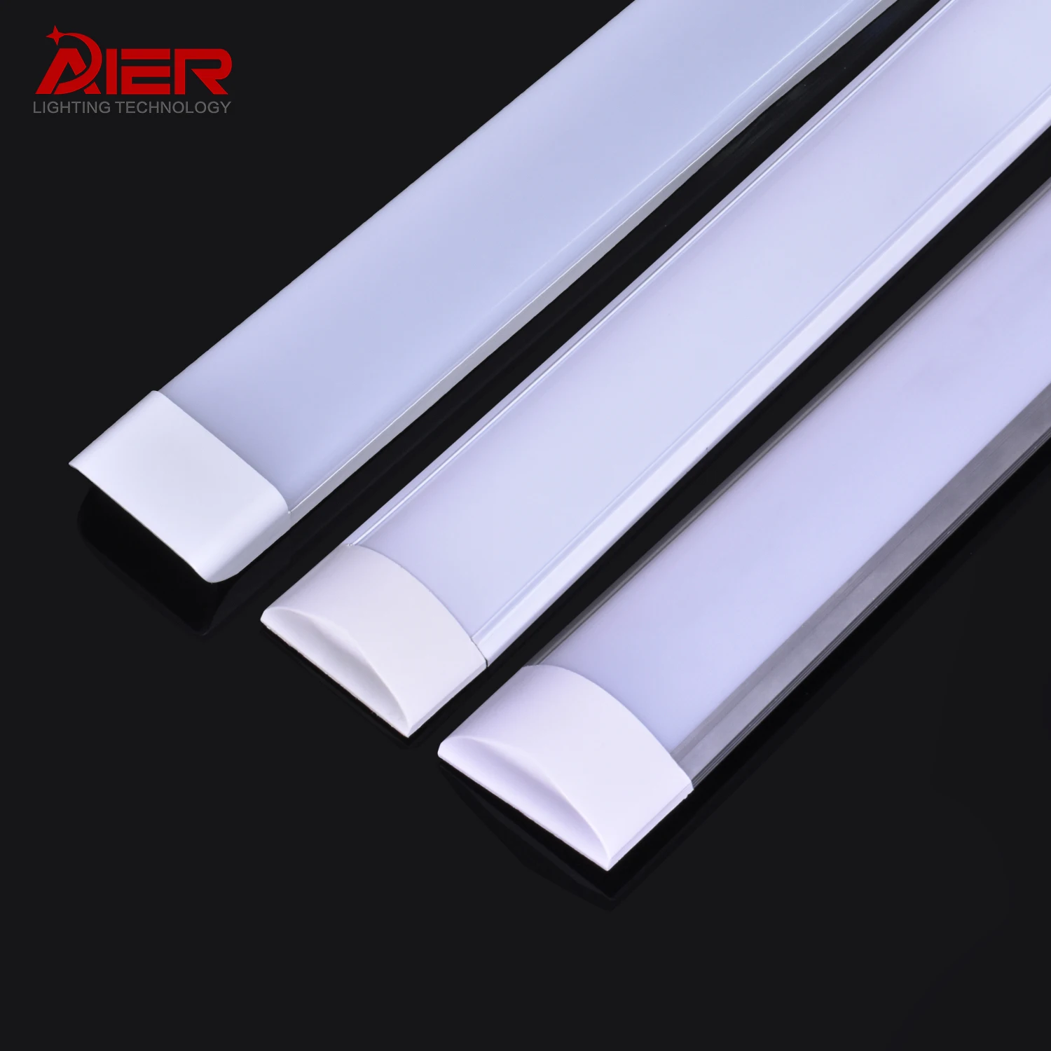 High Lumen Led Purification Lamp SMD2835 4FT 1200mm Commercial Office Celling Lighting Fixtures LED Batten Lights