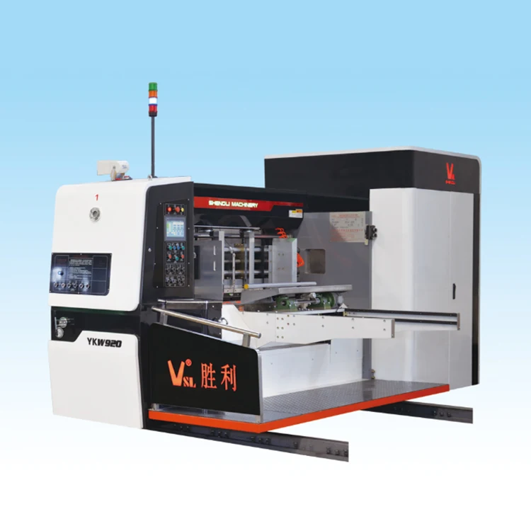 Corrugated carton box making machine flexo printing machine for carton box