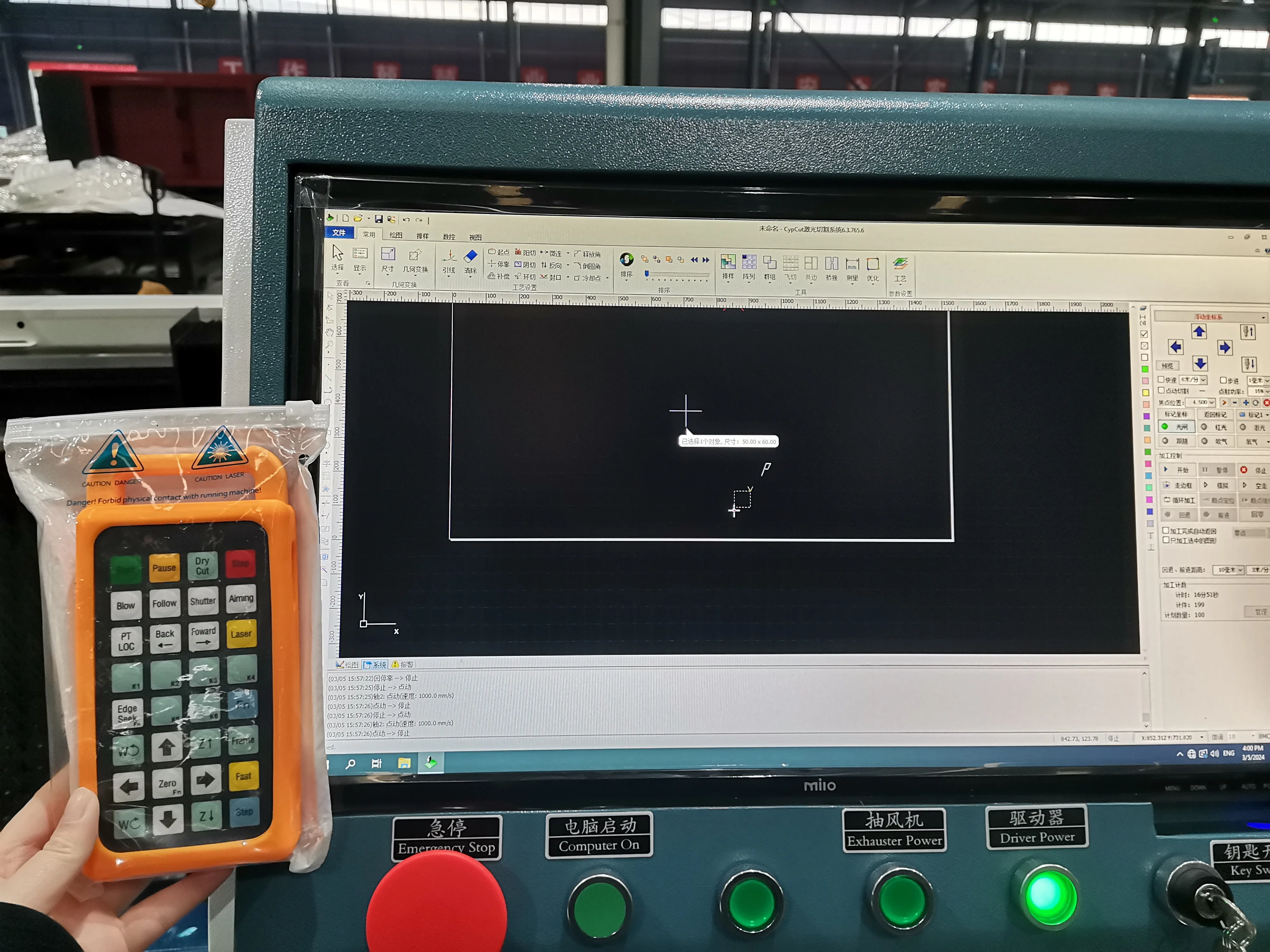 Good Quality cantilever computer sheet metal process laser cutting machine  Laser Cutter opt Raytools or BLT310 cutting head