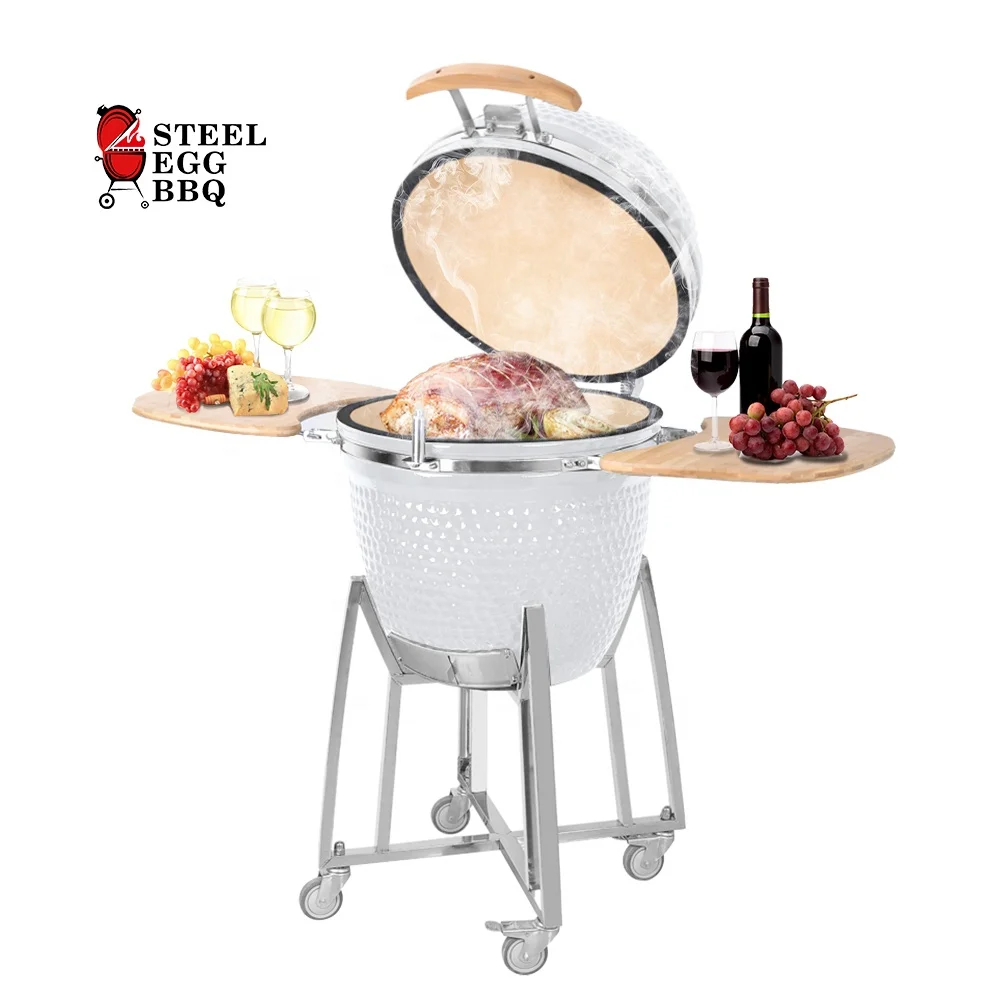 SEB / STEEL EGG BBQ Charcoal Green Black Blue Red Barbecue kamado 21 ceramic bbq grill