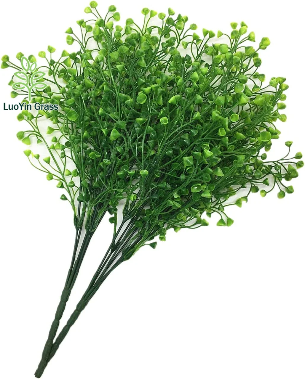 Artificial Greenery Plastic Plants Bell Grass Flowers Lifelike Patio Yard Corridor Indoor Outdoor Home Garden Decoration green