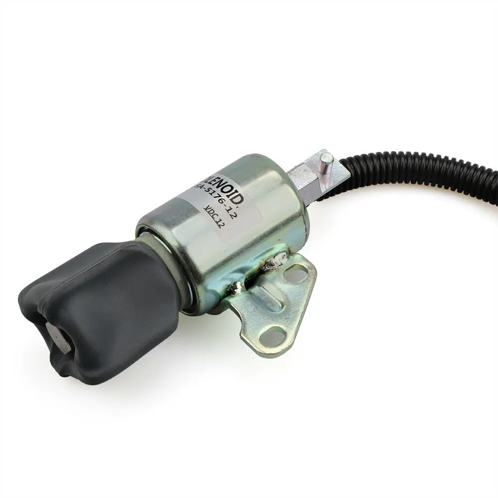12V Fuel Solenoid Valve SA-5176-12 for Kubota D722 Z482 D902 1756ES-12SUC5B1S5