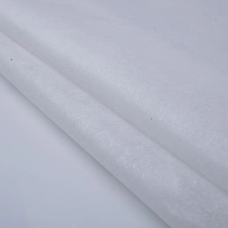 100% Recycled Cotton Interlining Paper Premium Embroidery Fabric with Excellent Price/Quality Ratio