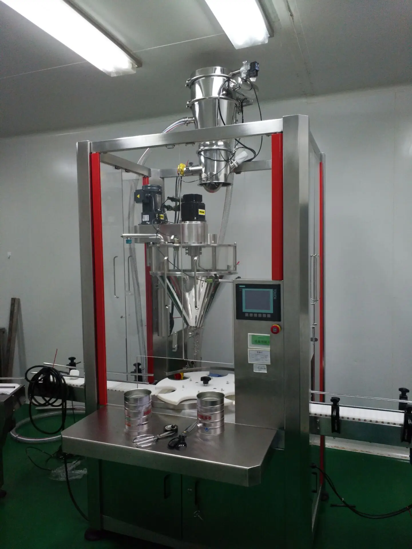 Good Precision Bottle Pot Vase Filling Packing Machine for Wheat Corn Potato Starch Powder