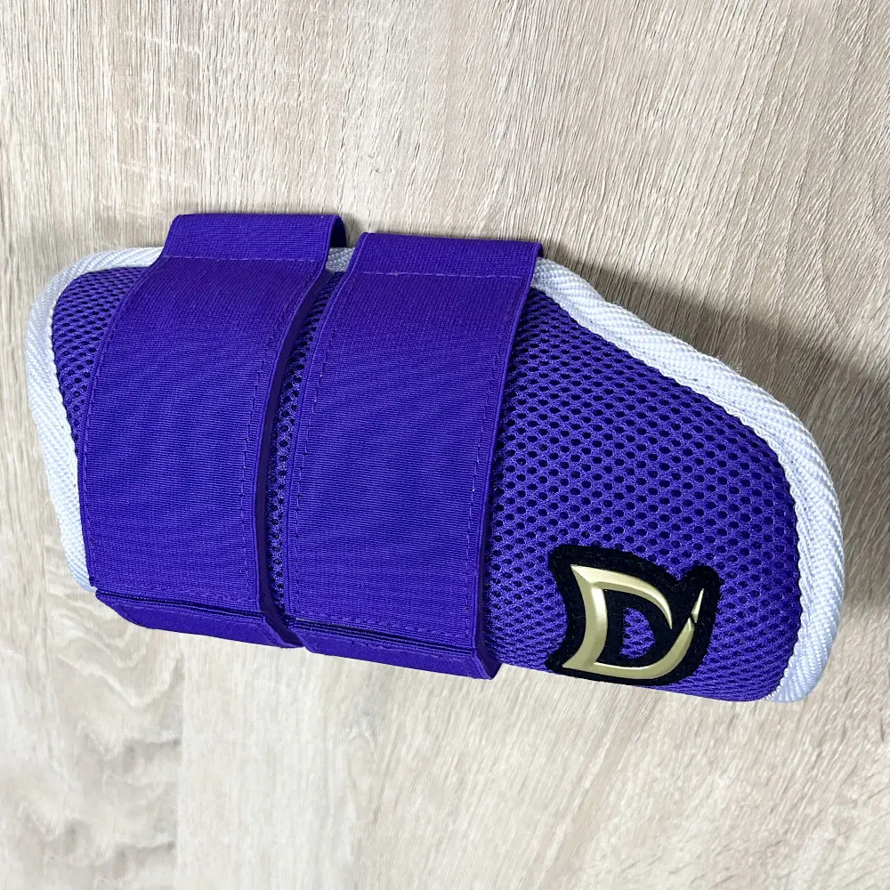 Factory Custom Small Business Brand Good Quality Pro Baseball Batters Double Strap Elbow Guards