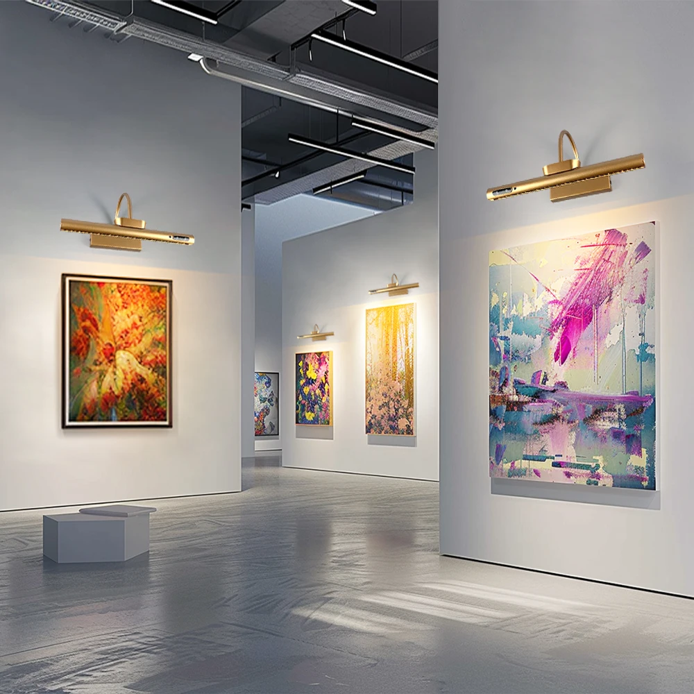 Трехрежимный настенный светильник с регулируемой