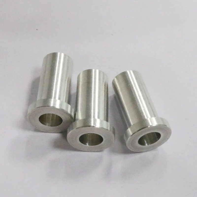 Precision CNC Turning Metal Parts Non-standard Flat Head Rivet Aluminum Lathing Hollow Sleeve Bushing