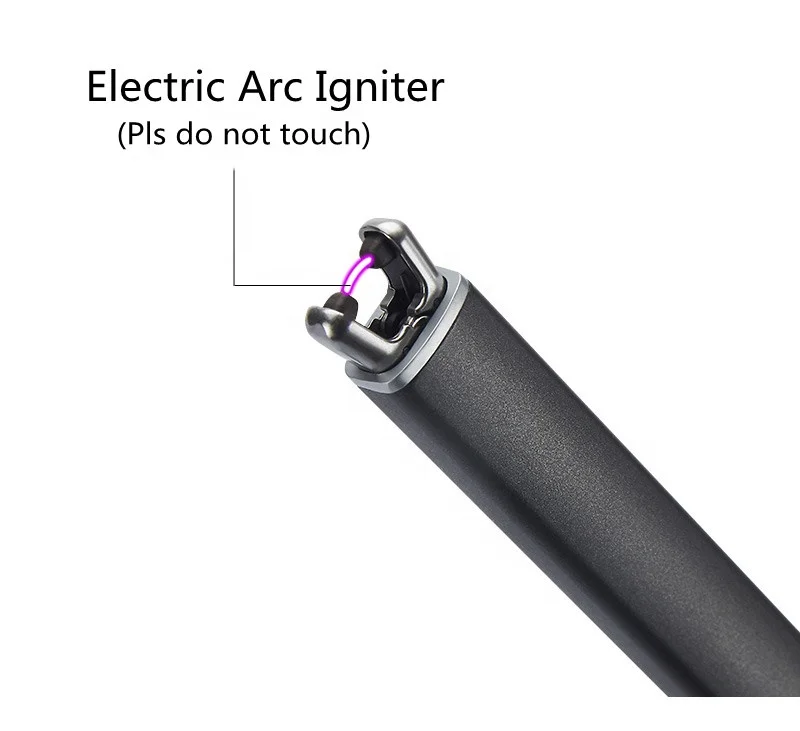 Factory Single Arc Rechargeable Candle Lighter with Battery Indicator