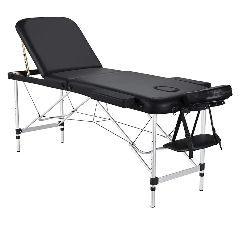 Portable Comfortable Aluminum Alloy Beauty Bed Massage Bed Portable Massage Table