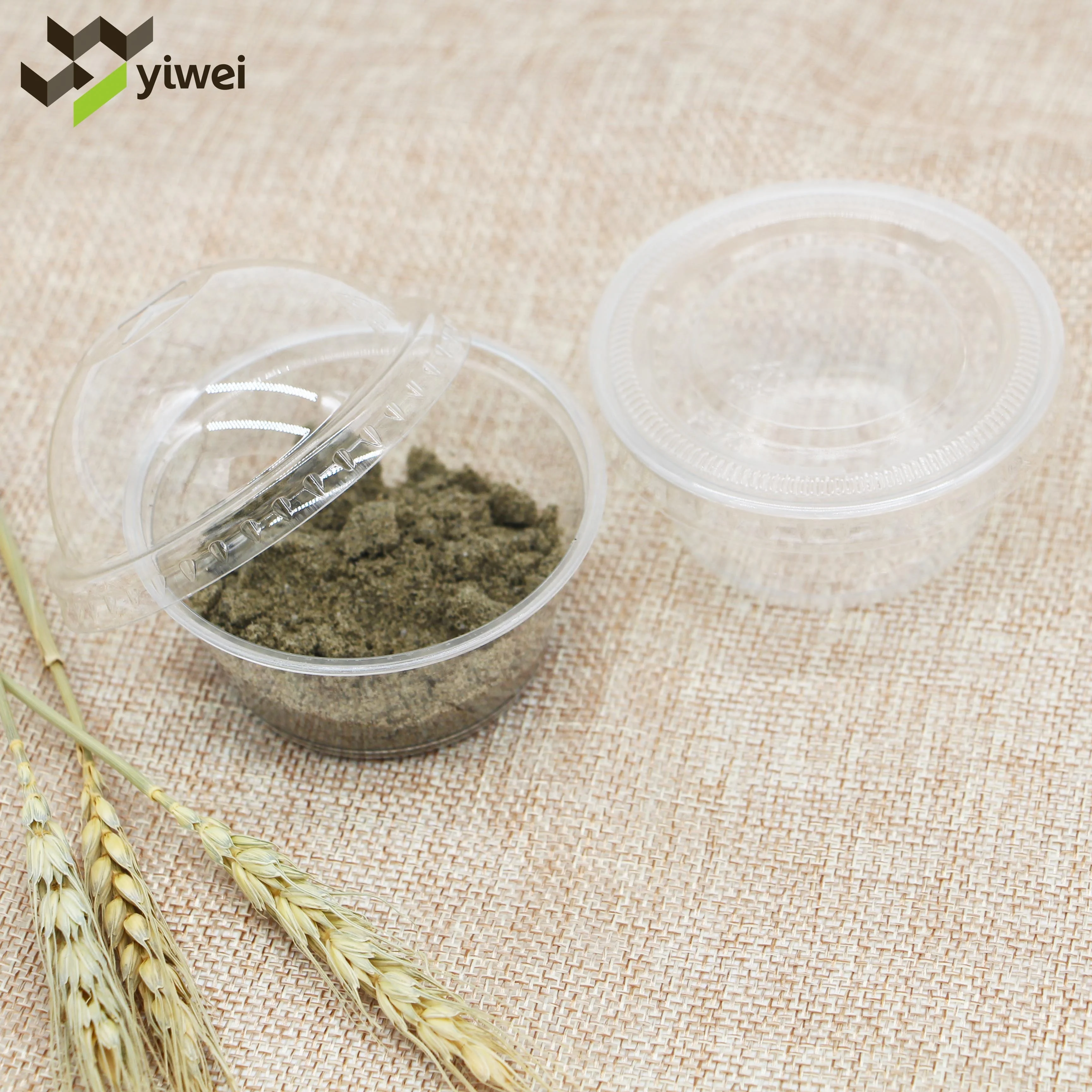 Restaurant Used Clear Disposable Portion Control Cup With Lid, PET Plastic sauce cup/