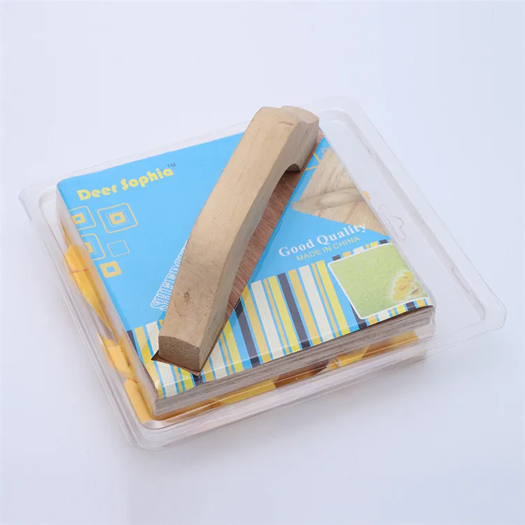 Fashion design custom drawing square shape art sponge craft sponge paint brush set paint stamp