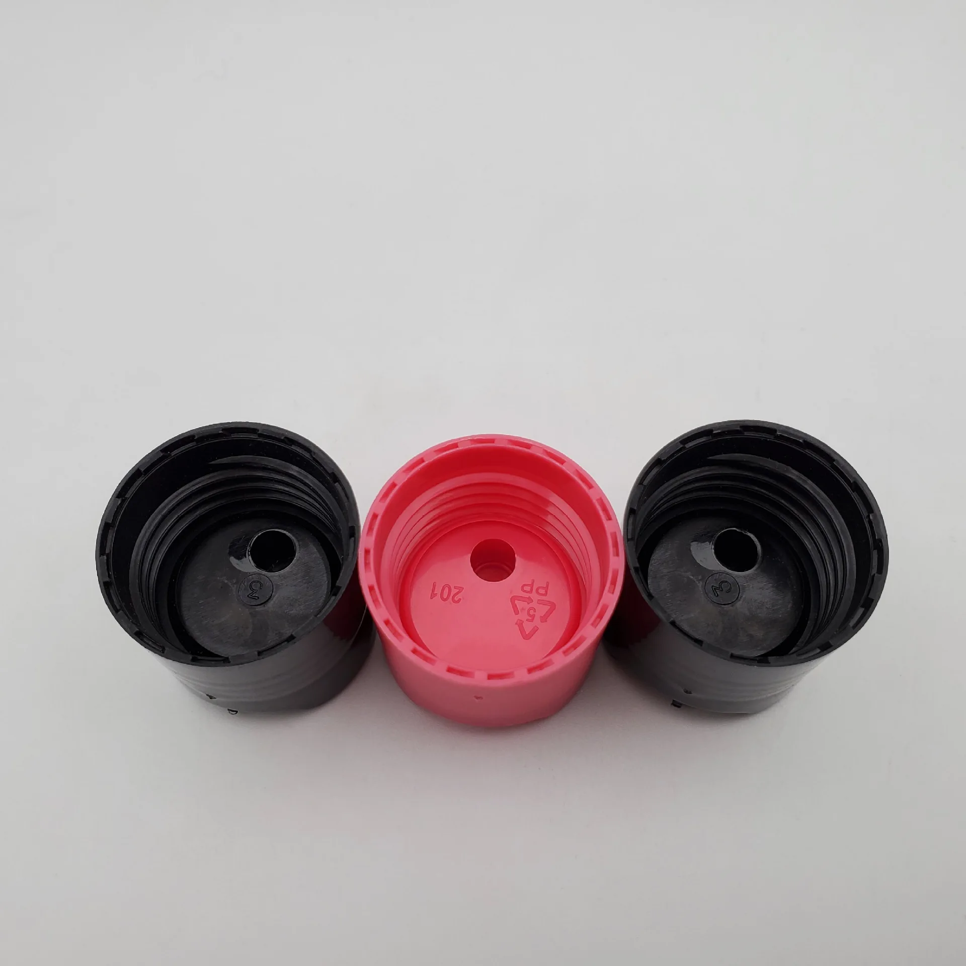 Press Cap Disc Top Cap 18mm 20mm 24mm 28mm Plastic cosmetic screw cap