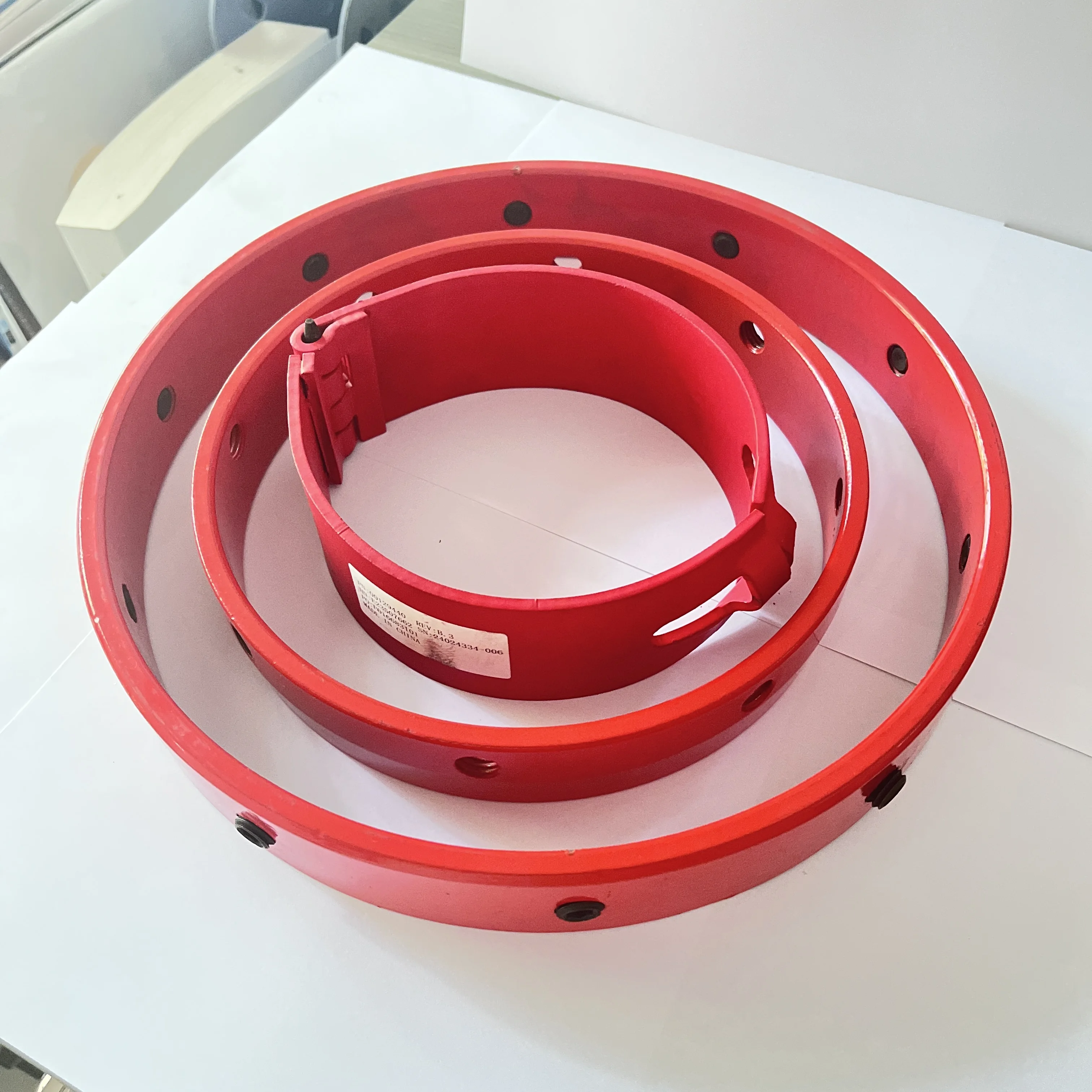 High Quality 9-5/8 in Top screw stop collar Hinged and Slip-on Stop Collar