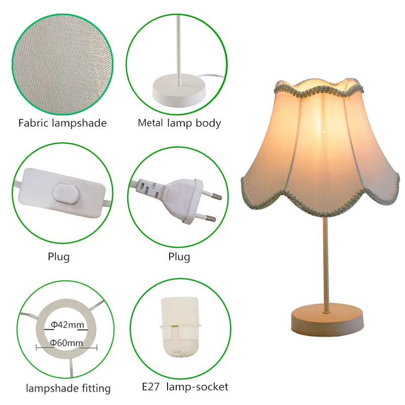 Lamp Cover Wholesale Lamp Shades for Table Floor Lamp Style Fabric European Lighting and Circuitry Design Round 2-year