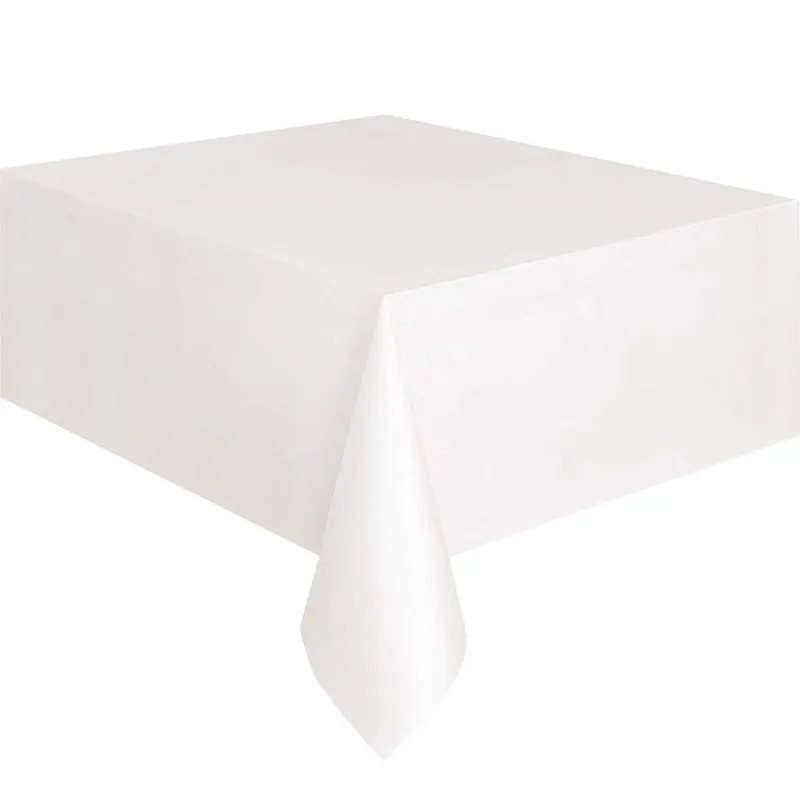 Luxury Party Birthday Table Cloth Massage Table Cover Disposable Peva Plastic Tablecloth 137x183cm