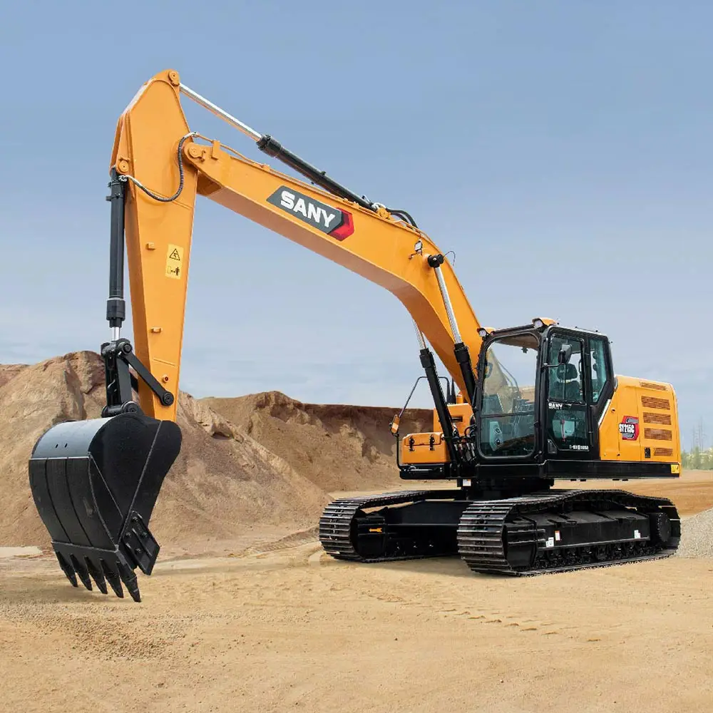 China top brand 3 ton used medium sany 215 excavator sy215 sy215c crawler type