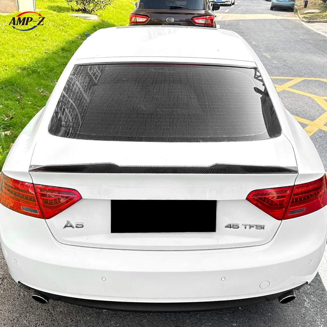 Carbon Black A5 PSM Spoiler ABS Rear Ducktail Spoiler For Audi A5 8T 4 Doors Sportback 2007-2016 Car Accessories